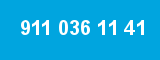 911 036 11 41 911 036 11 41
